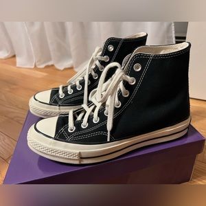 Black Hightop Converse